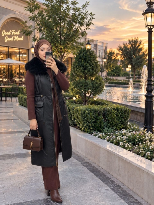 Ayollar uchun qishki qadamli kurtka — elegant va zamonaviy uslub - 