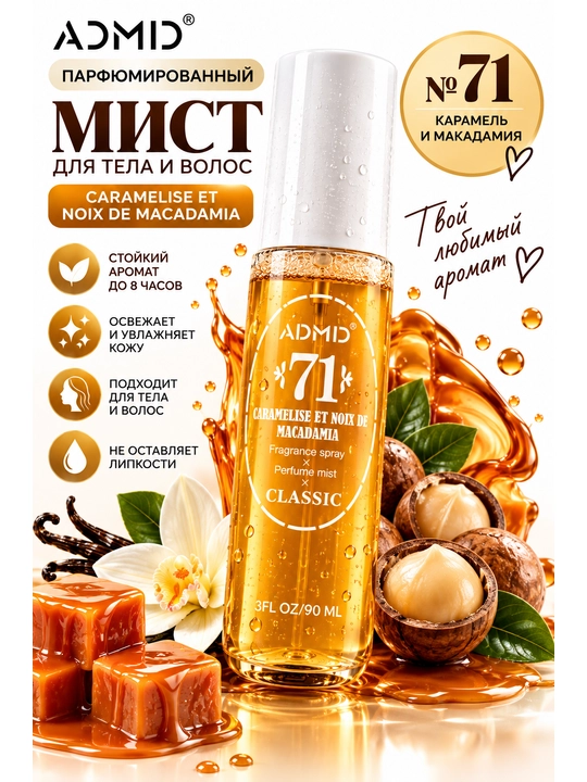 Tana uchun xushbo‘y sprey, 90 ml
