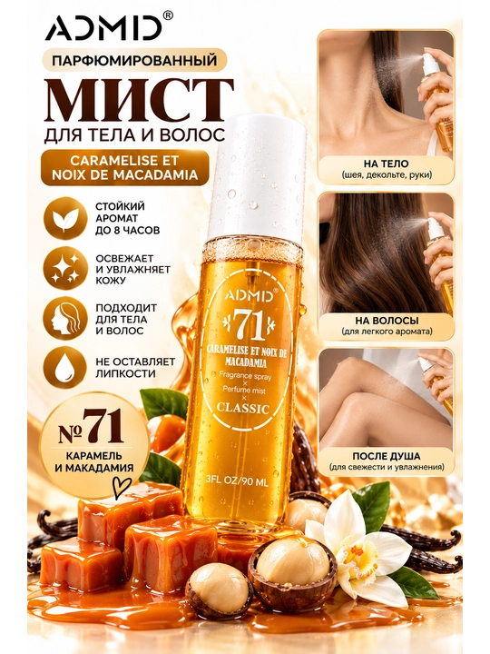 Tana uchun xushbo‘y sprey, 90 ml