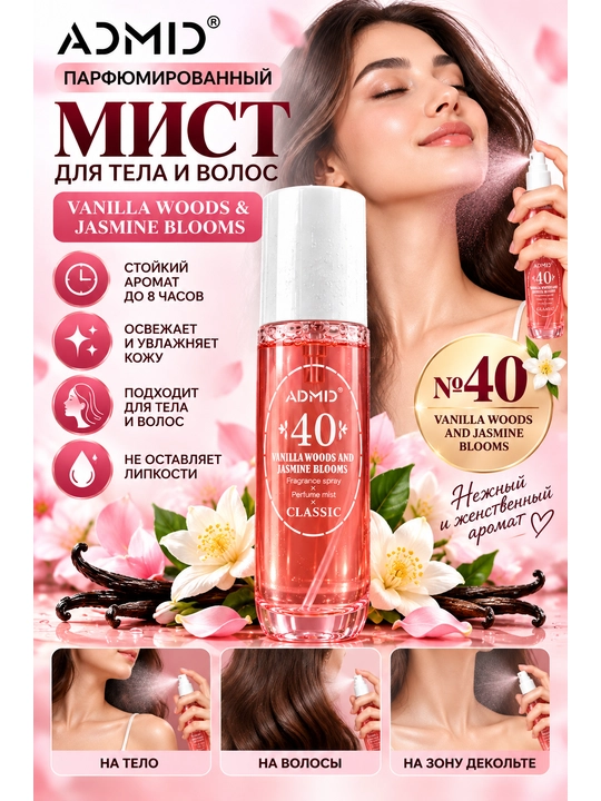 Tana uchun xushbo‘y sprey, 90 ml