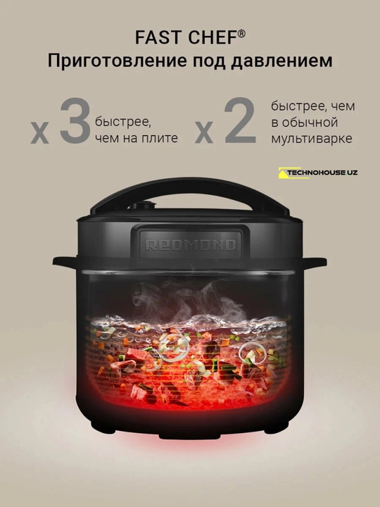 Мультиварка-скороварка Redmond RMC-PM381