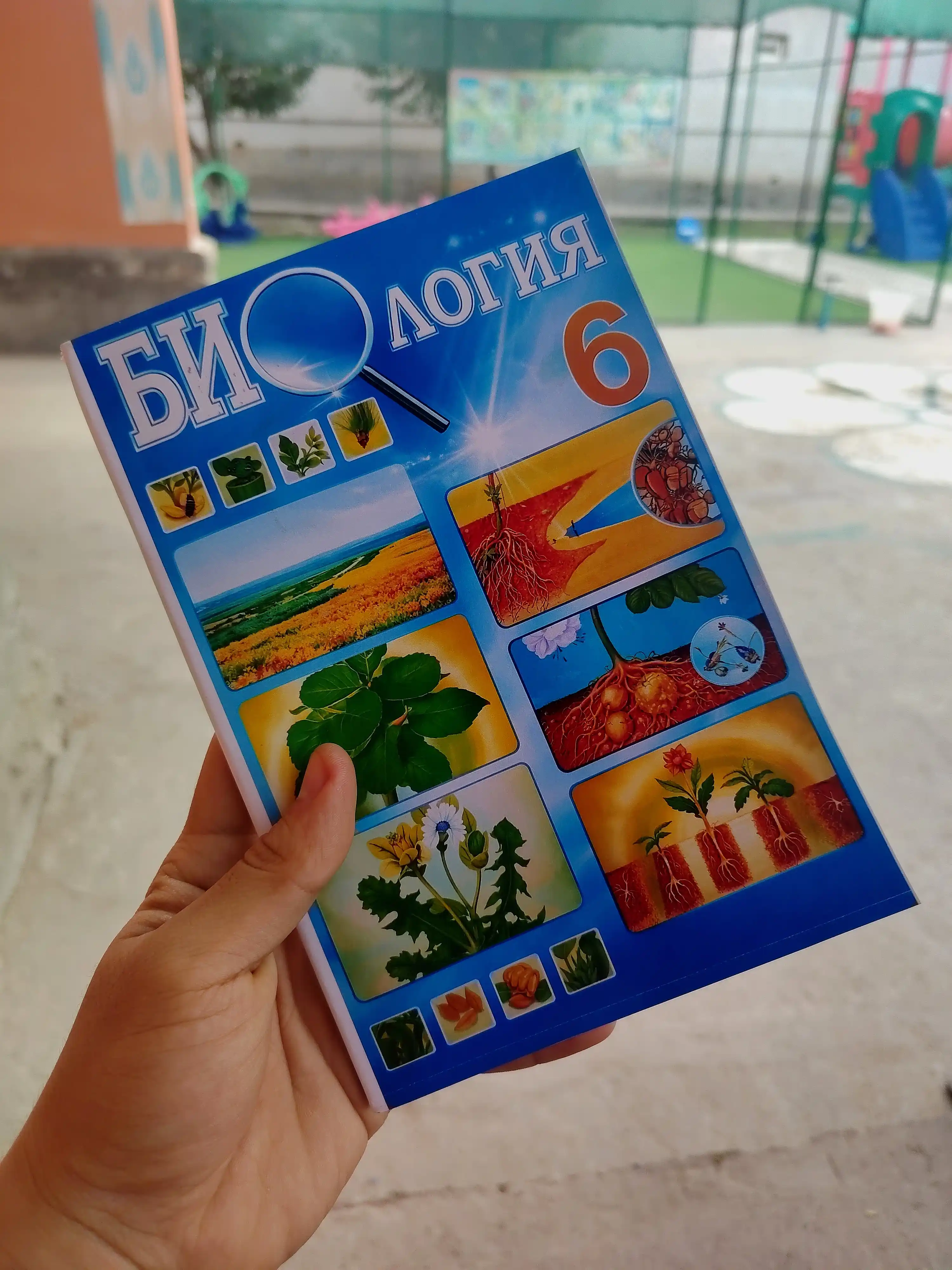 Биология. 6 класс  ( цветная формат А5 на русском)