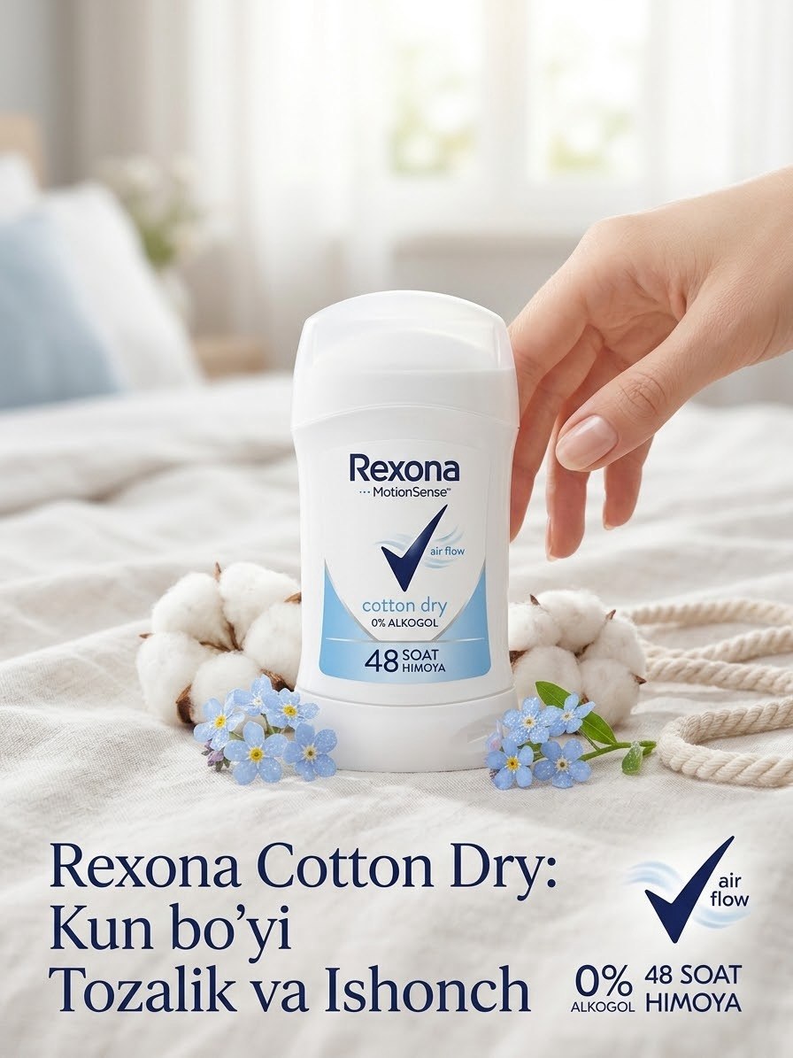 Ayollar uchun antiperspirant- dezodorant Rexona - 