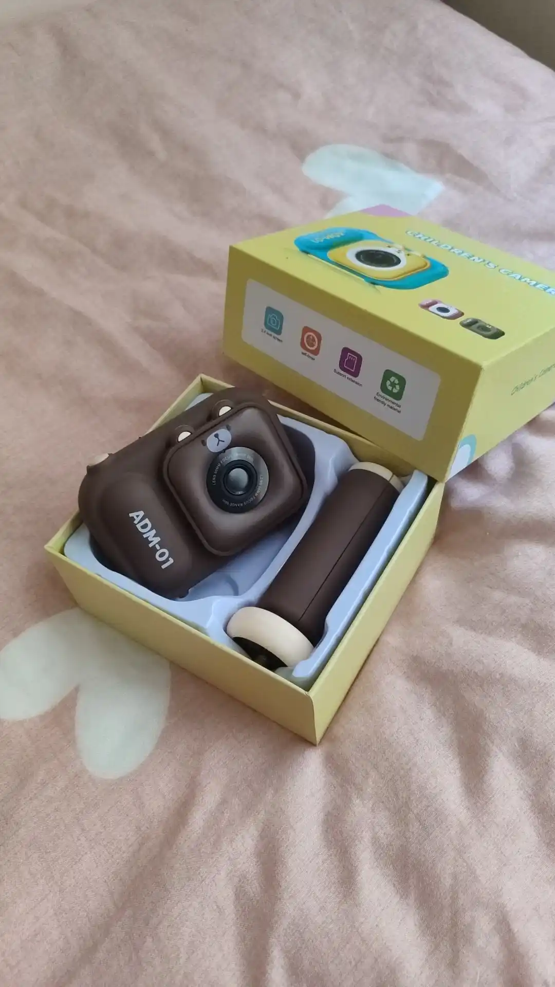 ADM-01 zamonaviy bolalar fotoapparati, bolalar uchun raqamli kamera,qiziqarli fotokamera