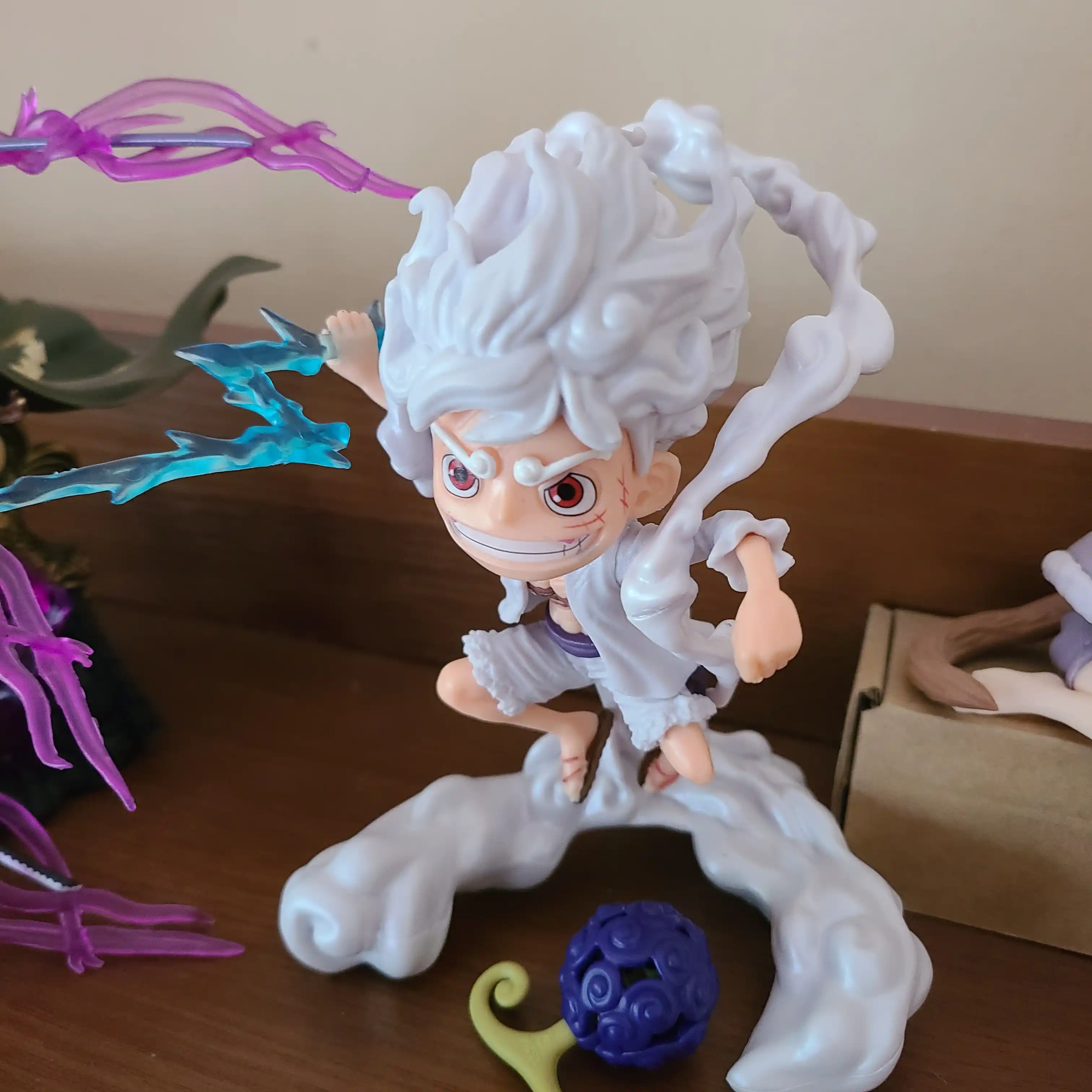 Аниме фигурка Ван Пис Луффи Гиар 5 One Piece Nika, 16 см