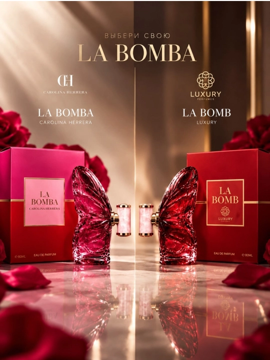 La Bomb от LUXURY— женский парфюм в стиле Carolina Herrera La Bomba 80ml