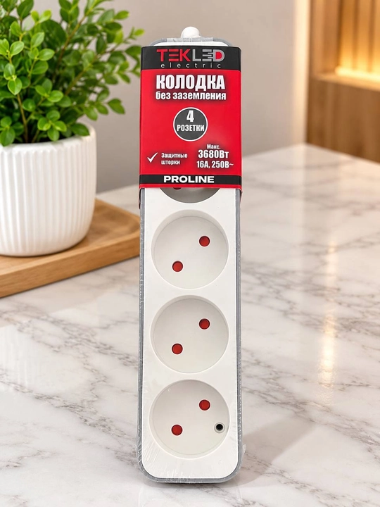 TEKLED elektr kalodka 2, 3, 4 talik, 3680 W, himoya pardachali, uy va ofis uchun