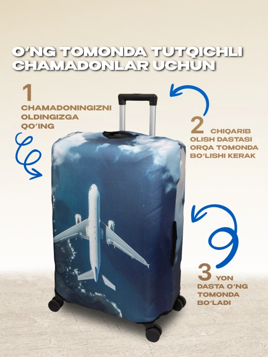 Чехол для чемодана, эластичный и плотный, защитный чехол на чемодан