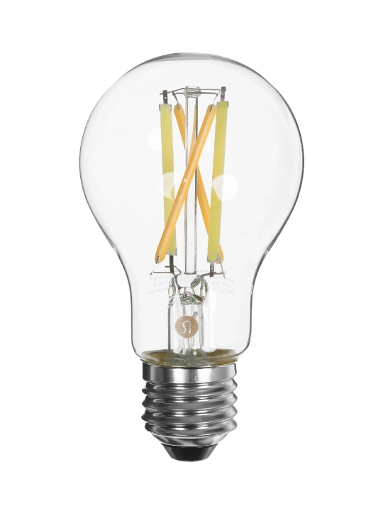 Yandex Smart Filament lampochkasi YNDX-00554, E27, 7 Vt, 806 lm, Materiya, Wi-Fi