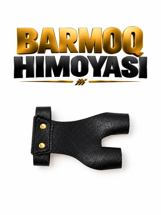Kamon uchun bosh barmoq himoyasi — o‘q otish aksessuari, bilakka mahkamlanadigan tasmali - 