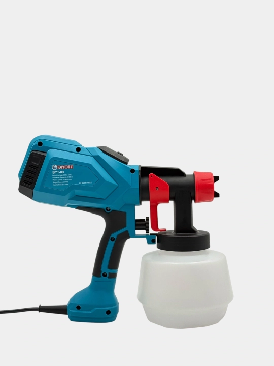 Biyoti elektr kraskopulti: 550 Vt, bak 1200 ml, soplo 1.8 mm (BYT-09)