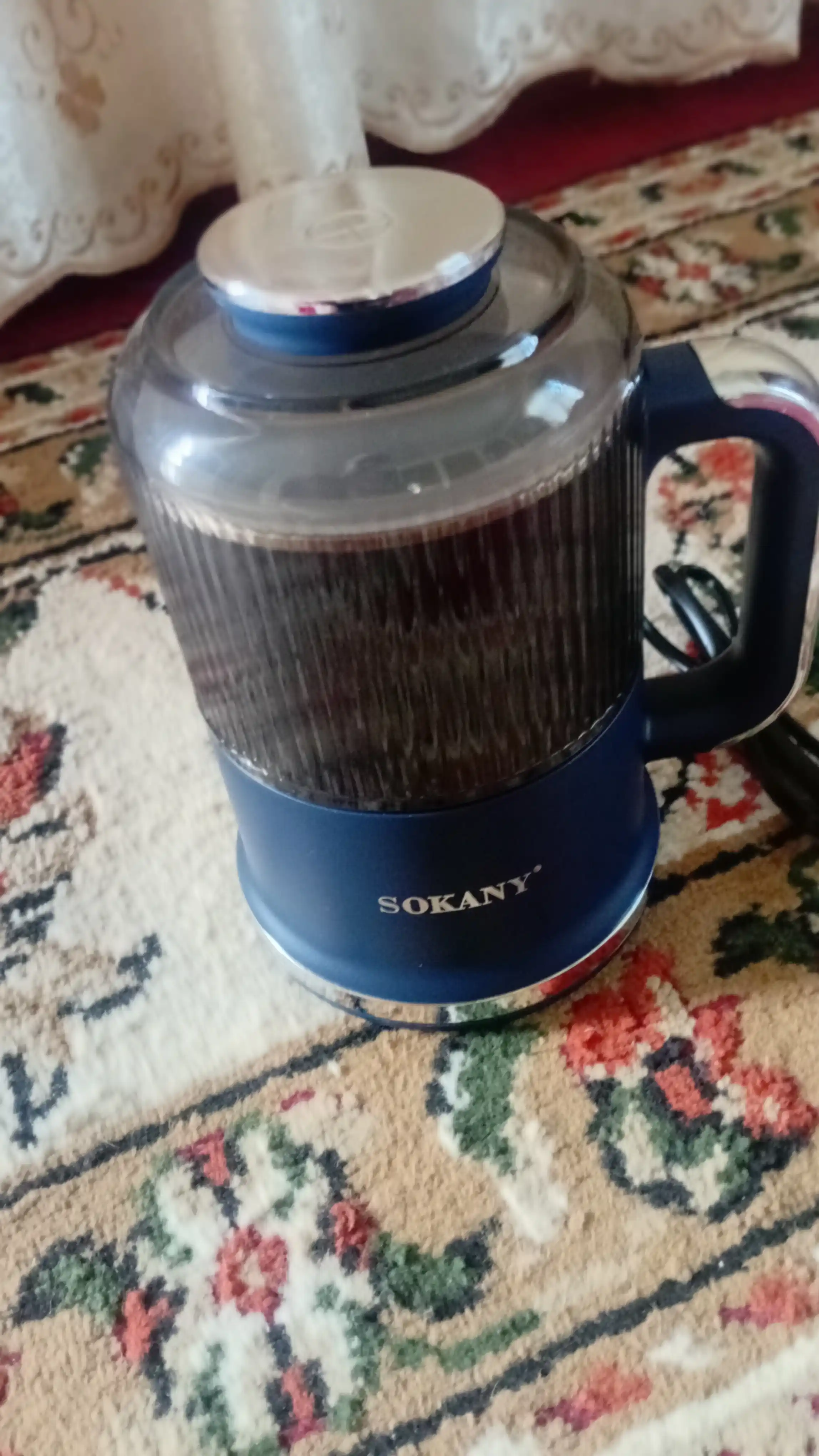 SOKANY SK-04050 elektr qahva maydalagich, 350W, 500 ml, zanglamas po'lat pichoqli