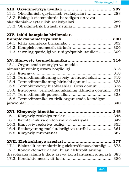 TIBBIY KIMYO 1-QISM — ALIMXODJAYEVA