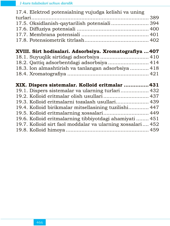 TIBBIY KIMYO 1-QISM — ALIMXODJAYEVA
