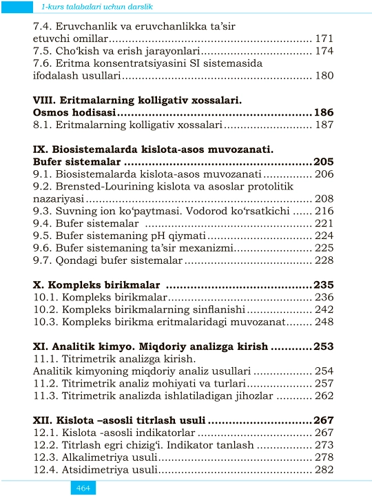 TIBBIY KIMYO 1-QISM — ALIMXODJAYEVA