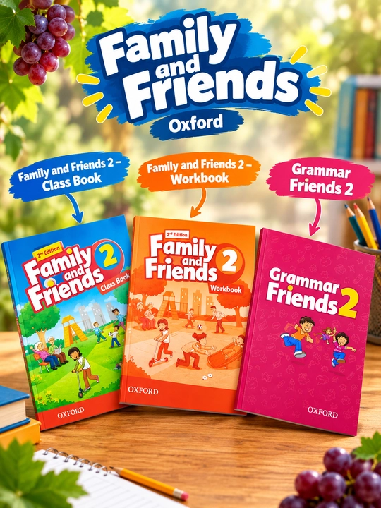 Family and Friends 2 Class Book + Workbook - 