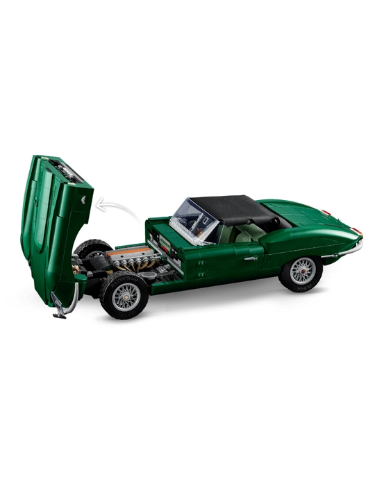 Конструктор Лего коллекционный ретро-автомобиль Jaguar E-Type, 1673 детали