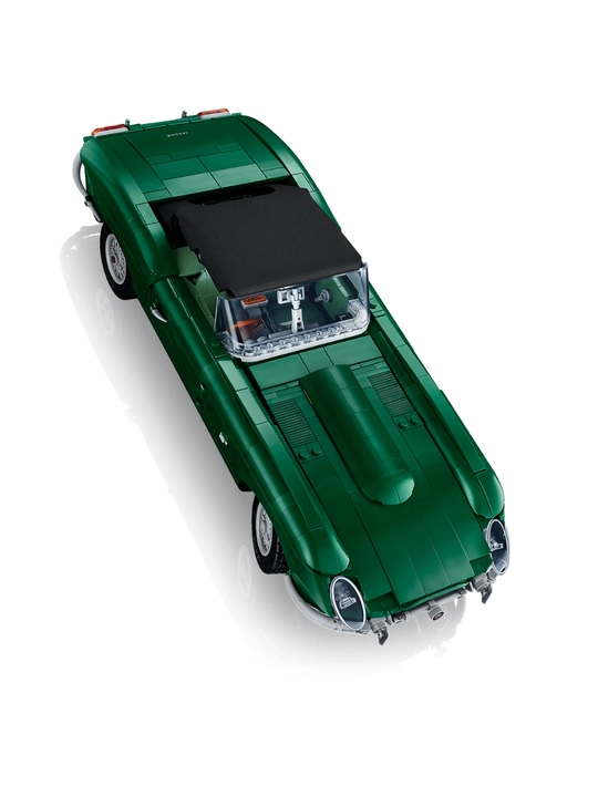 Конструктор Лего коллекционный ретро-автомобиль Jaguar E-Type, 1673 детали