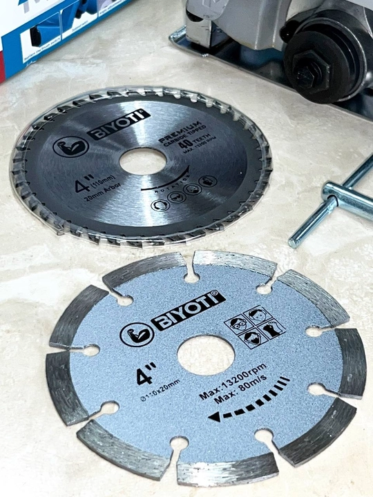 BIYOTI BYT-MC301 «Pchyolka» mini diskli arra, 1050 Vt, 110 mm
