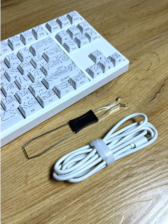 Механическая клавиатура MX87 PRO, Белая RGB-подсветка, TKL-дизайн