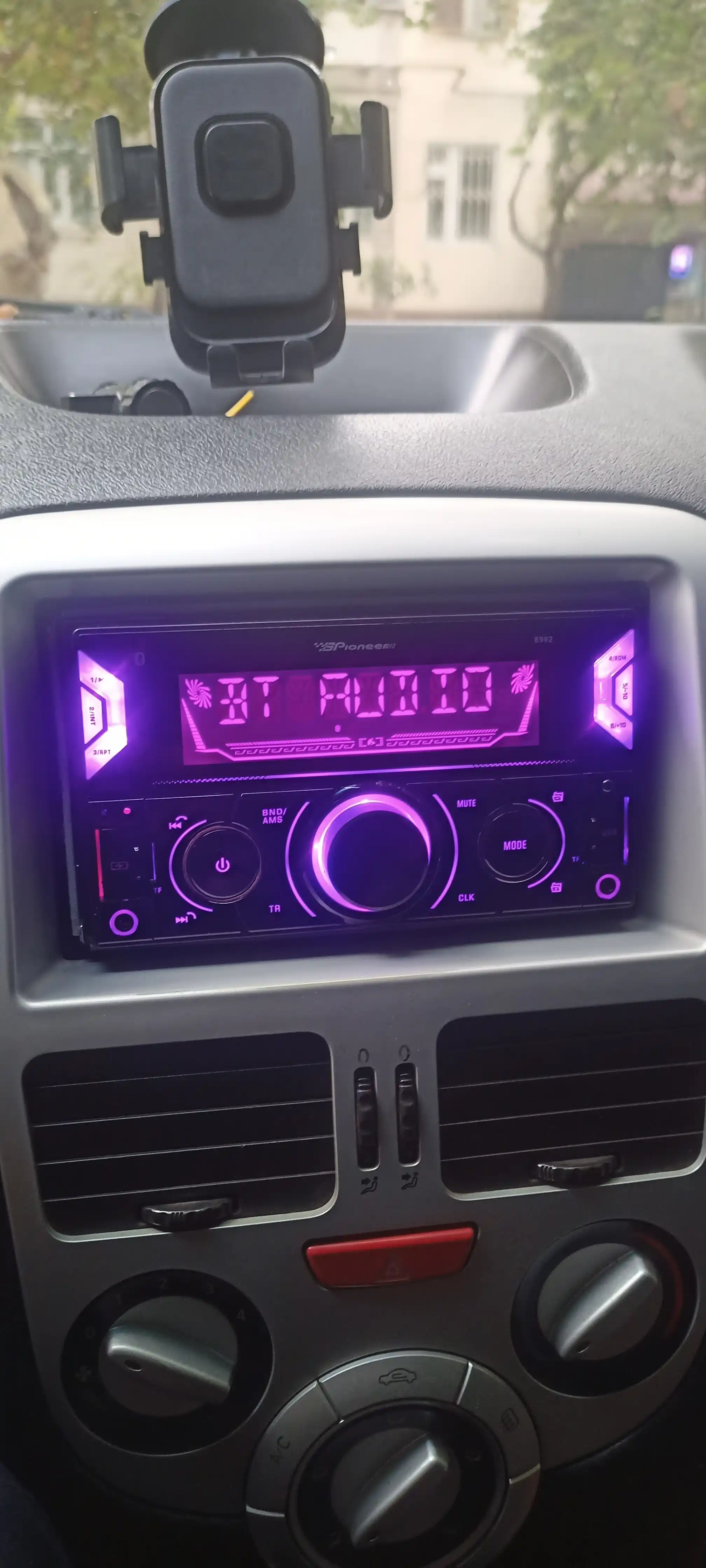 Автомагнитола Pioneer.GD, MP3/USB/AUX/MicroSD/FM Radio/Bluetooth, магнитофон