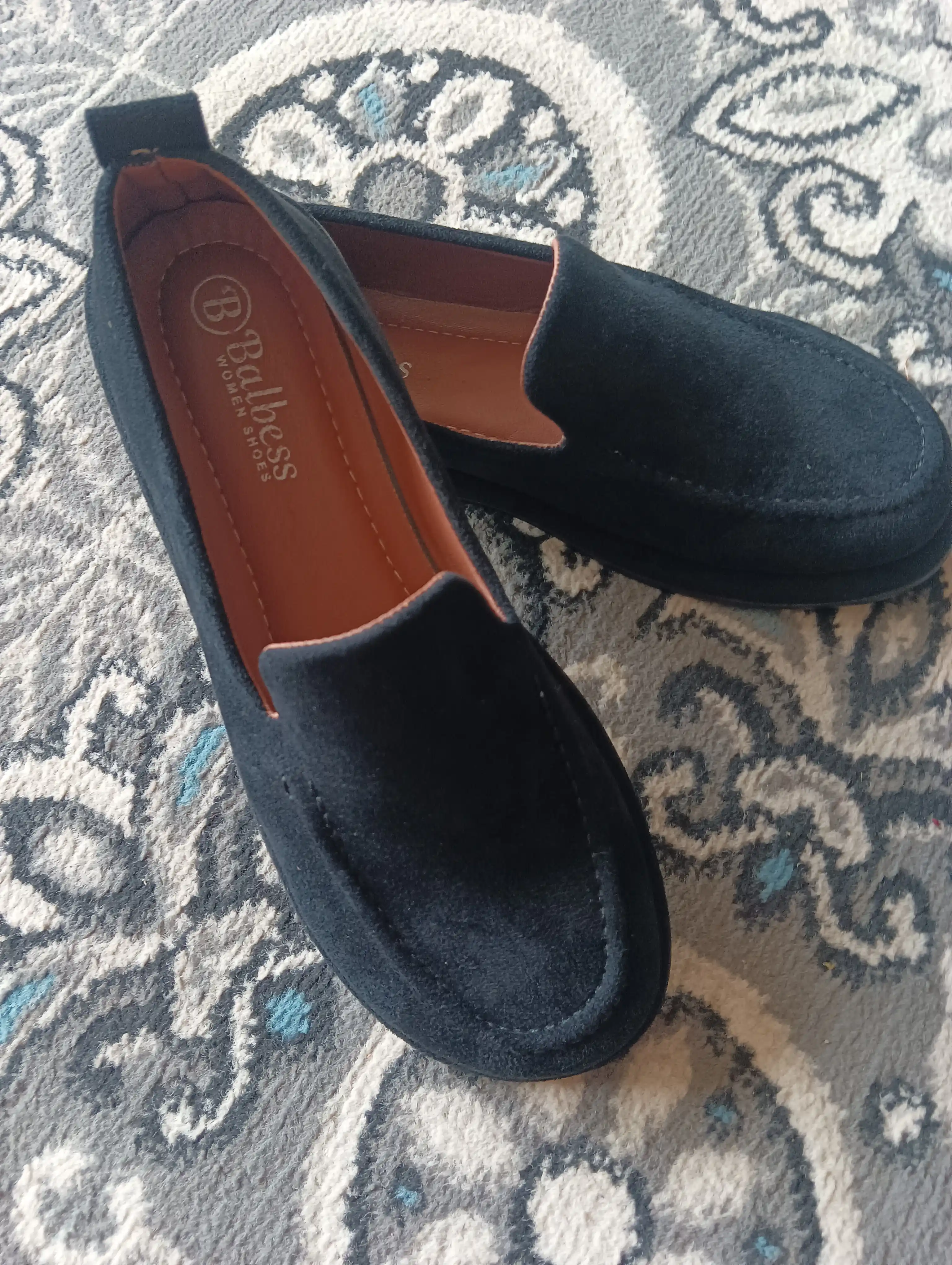 Ayollar uchun mokasinlar, zamsh material, qulay kundalik poyabzal, kuz mavsumi uchun,36-40