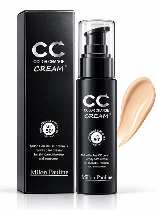 CC-крем для лица, SPF 50+ PA+++, увлажнение и защита от солнца, 3 в 1 - 
