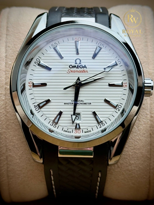 Erkaklar mexanik qo‘l soati, avtozavodli, Omega Seamaster uslubida