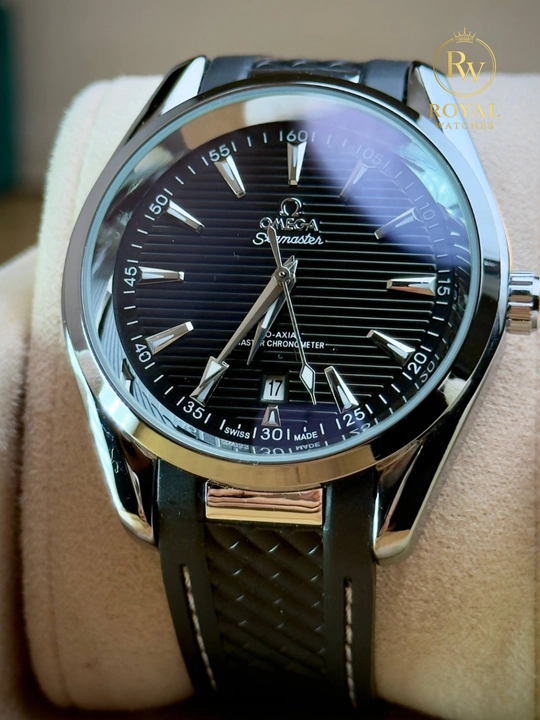 Erkaklar mexanik qo‘l soati, avtozavodli, Omega Seamaster uslubida