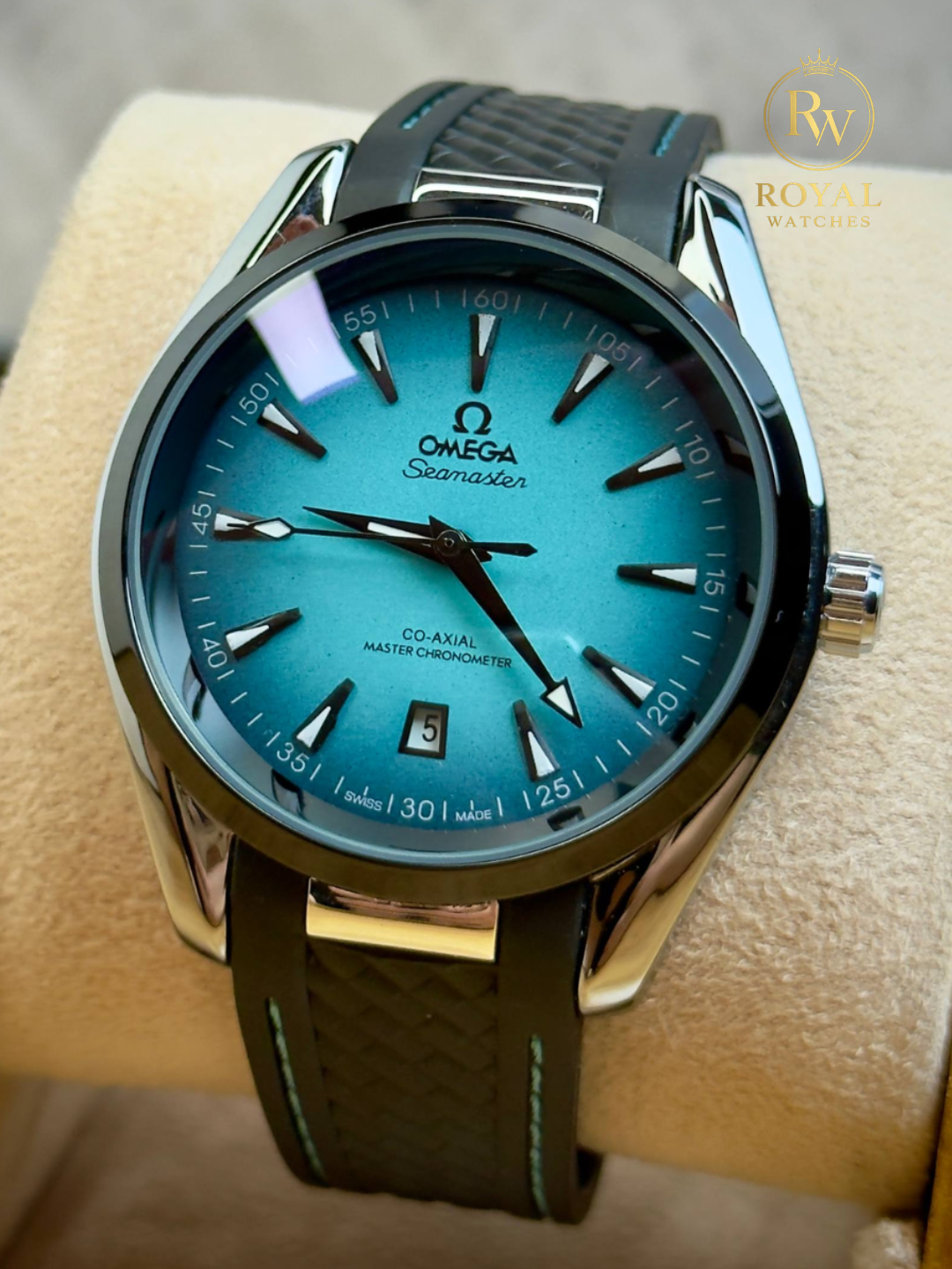 Мужские часы с автоподзаводом, механические, стиль Omega Seamaster