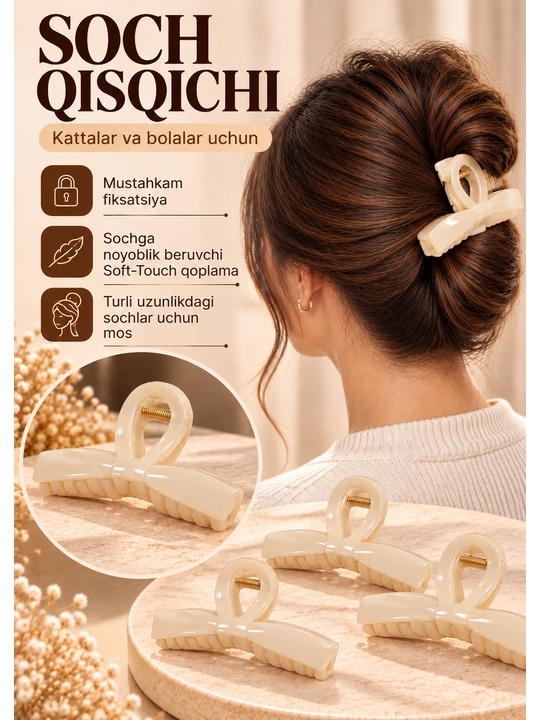 Ayollar soch qisqichi - 