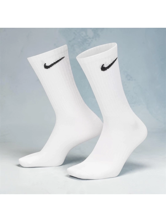 Носки Nike, белые носки, мужские носки, спортивные носки, 2 пары