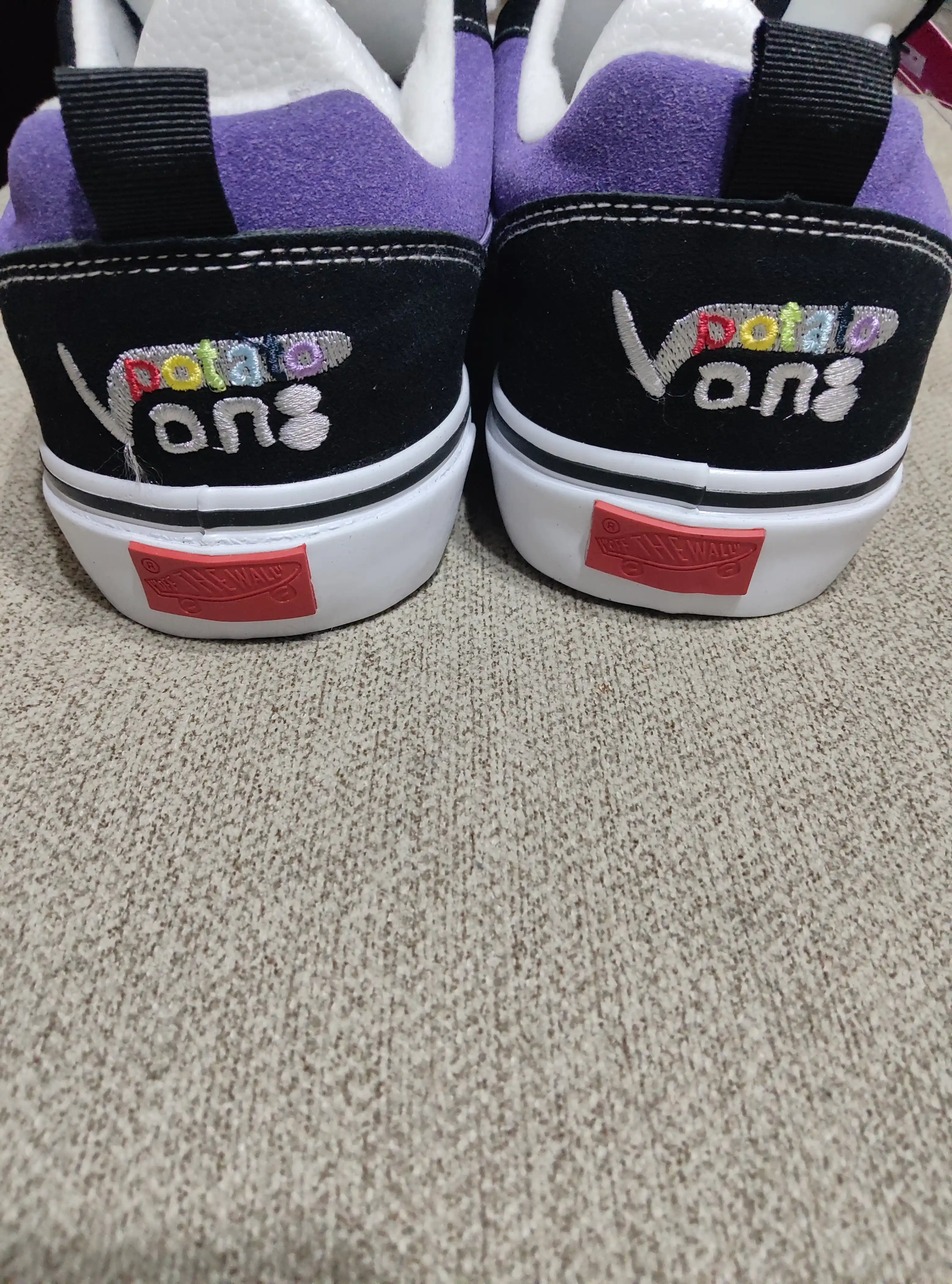 Ayollar, erkaklar, o'smirlar kedalar, Vans Knu Skool x Potato, sport, 36-44