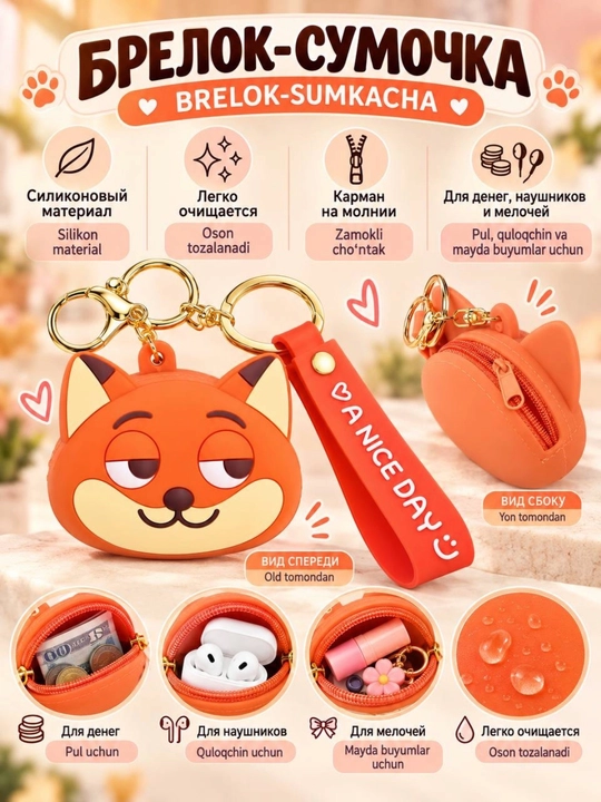 Hamyon,brelok,Hello-Kitty,sumka,box,orgonayzer, - 