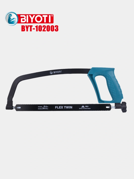 Metall uchun arra (nojovka) BIYOTI BYT-102003 (300 mm) — Tekis kesish uchun kuchaytirilgan