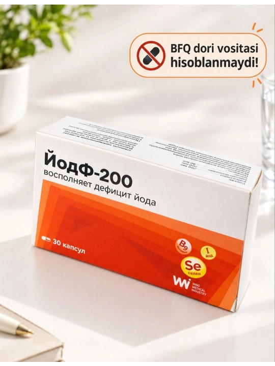 Yod-200 yod tanqisligida yordam beradi - 
