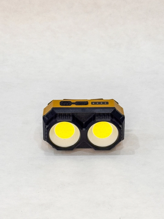 KX-008 akkumulyator va USB quvvatlagichli LED COB peshona chirog‘i