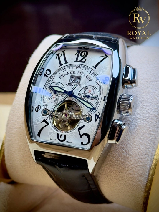 Erkaklar uchun mexanik qo‘l soati Franck Muller Geneve, avtomatik, sovg‘a qutisi