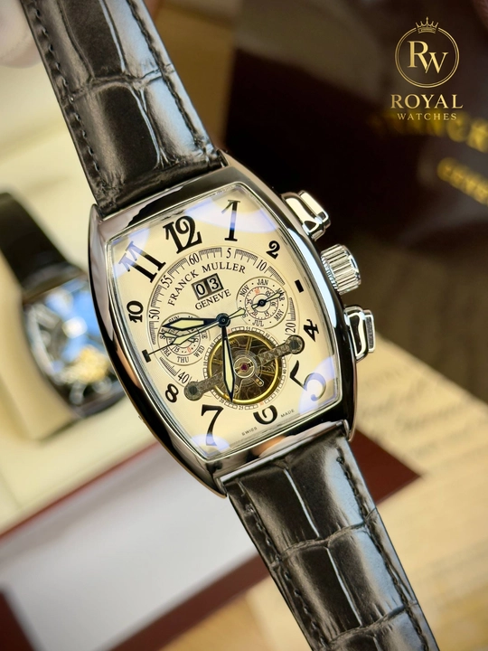 Erkaklar uchun mexanik qo‘l soati Franck Muller Geneve, avtomatik, sovg‘a qutisi