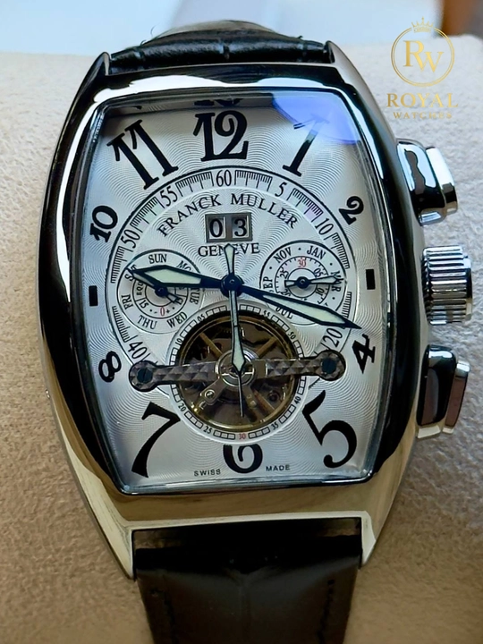 Erkaklar uchun mexanik qo‘l soati Franck Muller Geneve, avtomatik, sovg‘a qutisi