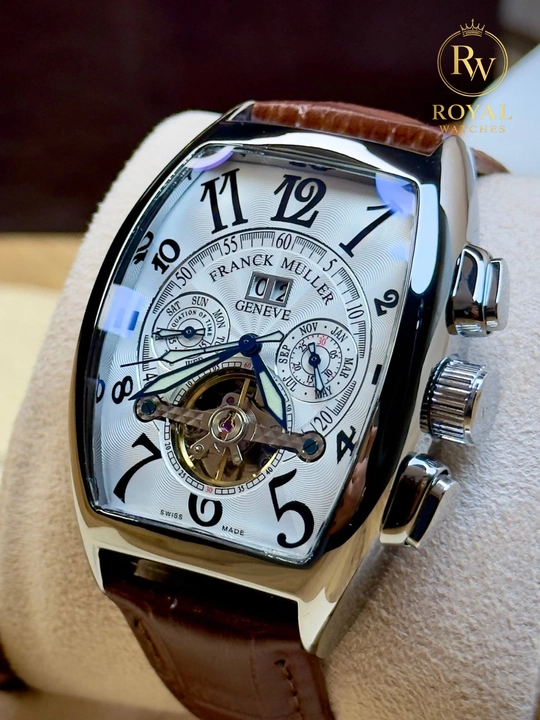 Erkaklar uchun mexanik qo‘l soati Franck Muller Geneve, avtomatik, sovg‘a qutisi