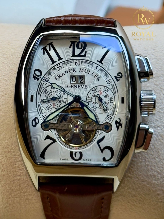 Erkaklar uchun mexanik qo‘l soati Franck Muller Geneve, avtomatik, sovg‘a qutisi
