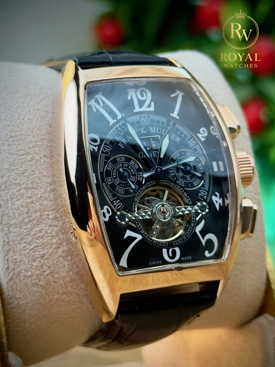 Erkaklar uchun mexanik qo‘l soati Franck Muller Geneve, avtomatik, sovg‘a qutisi