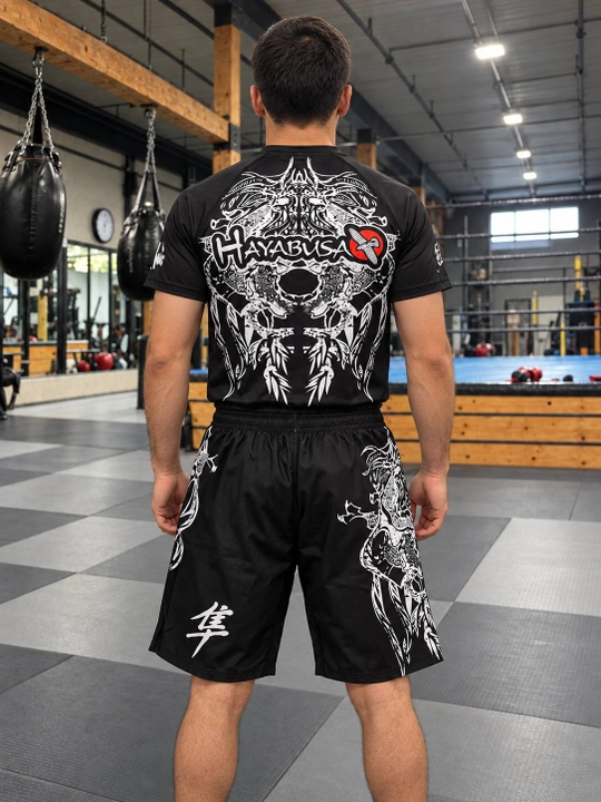 Рашгард и шорты Hayabusa для ММА, BJJ, грэпплинга и тренировок