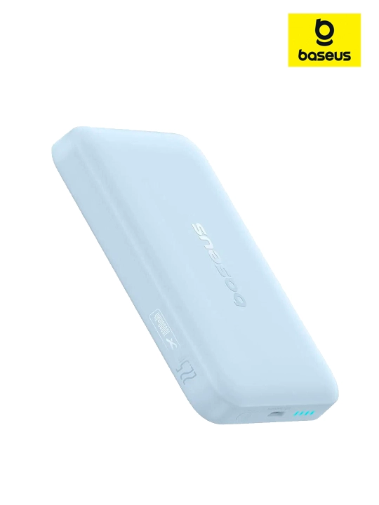 Baseus MagSafe tashqi akkumulyatori, 10000 mA/soat simsiz zaryadlash imkoniyati