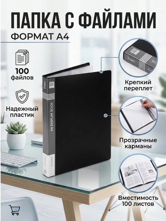 Fayl papka AA 100 varaq EXACT FP007 - 