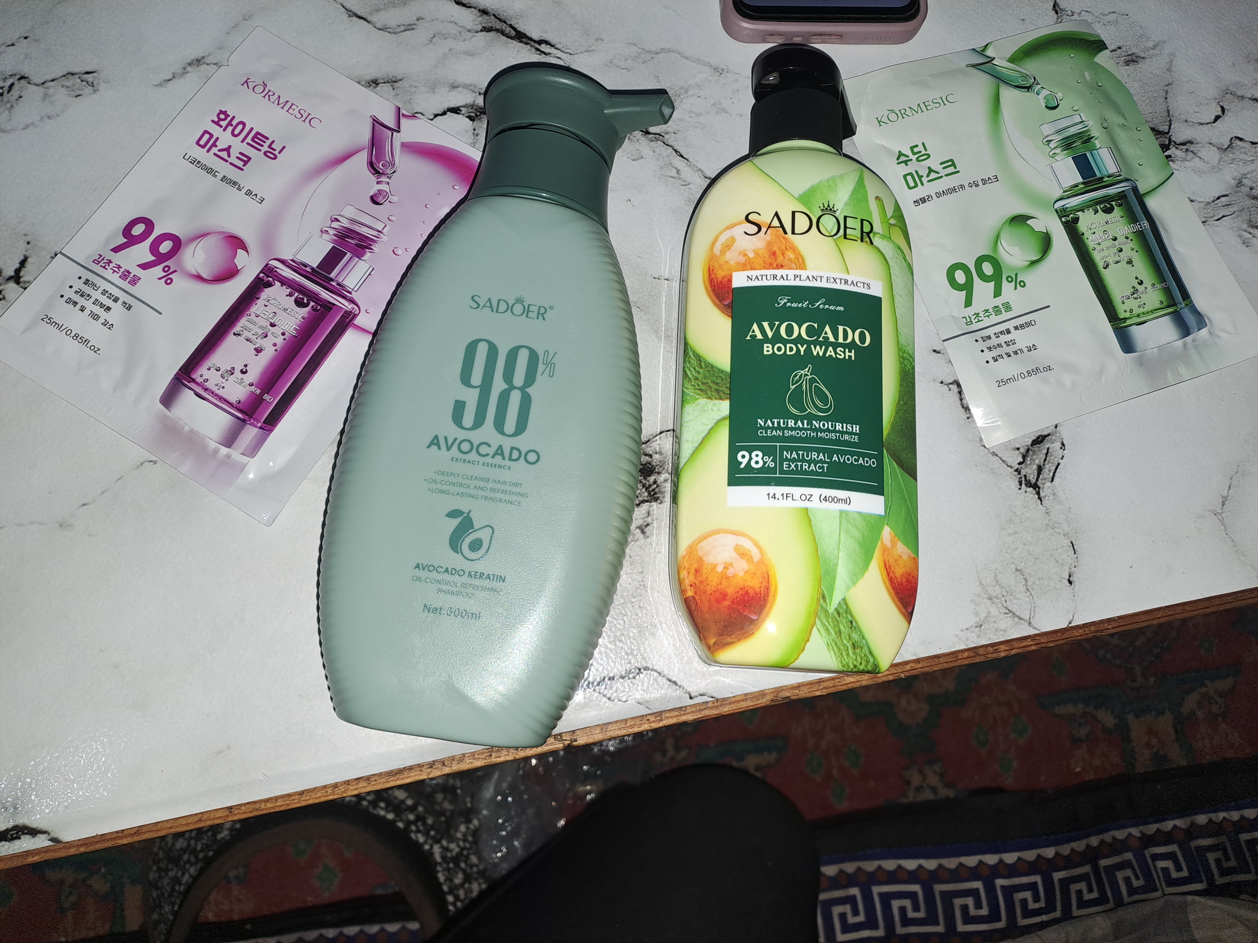Keratin, zaytun moyi, rozmarin va avokado qo‘shilgan silliqlovchi shampun, 500 ml