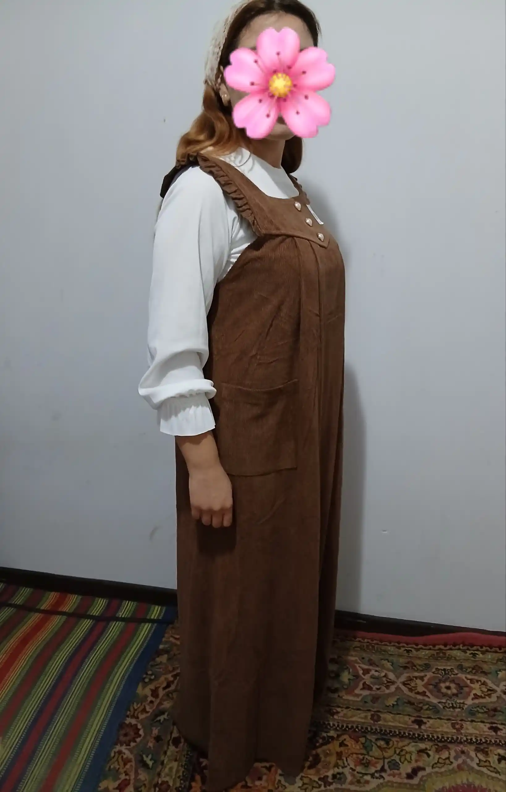 Homiladorlar uchun uzun  sarafan ko‘ylak, qulay, keng kiyim bo‘lajak onalar uchun