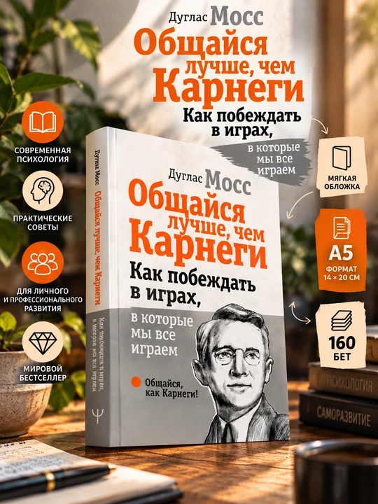 Общайся лучше, чем Карнеги. Как побеждать в играх, в которые мы все играем
