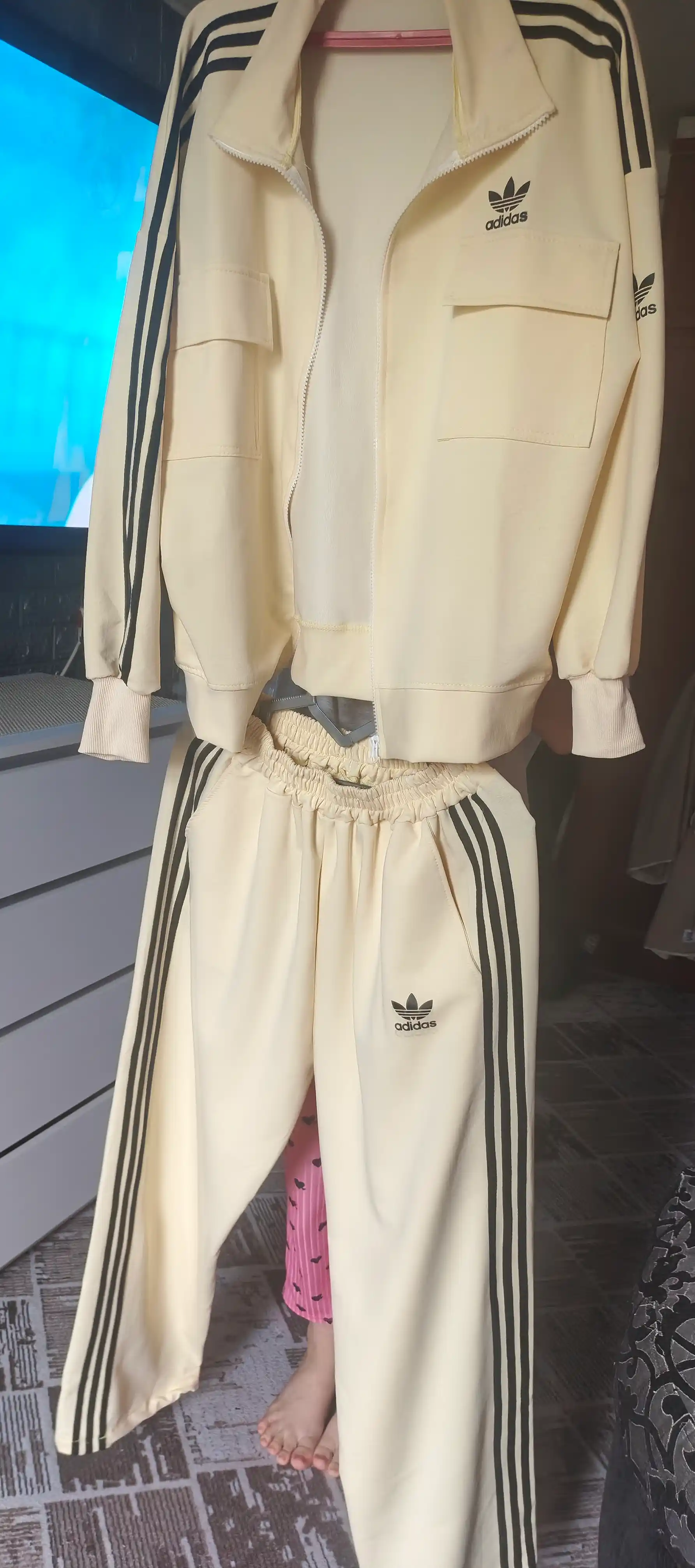 Ayollar va qizlar uchun ayollar sport kostyumi, S-XL